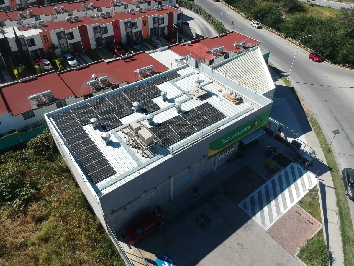 Instalación solar ECOS — BAE